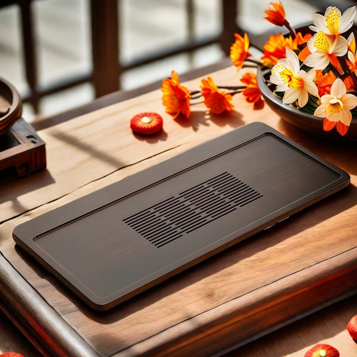 Chinese Tea Box with Water Storage