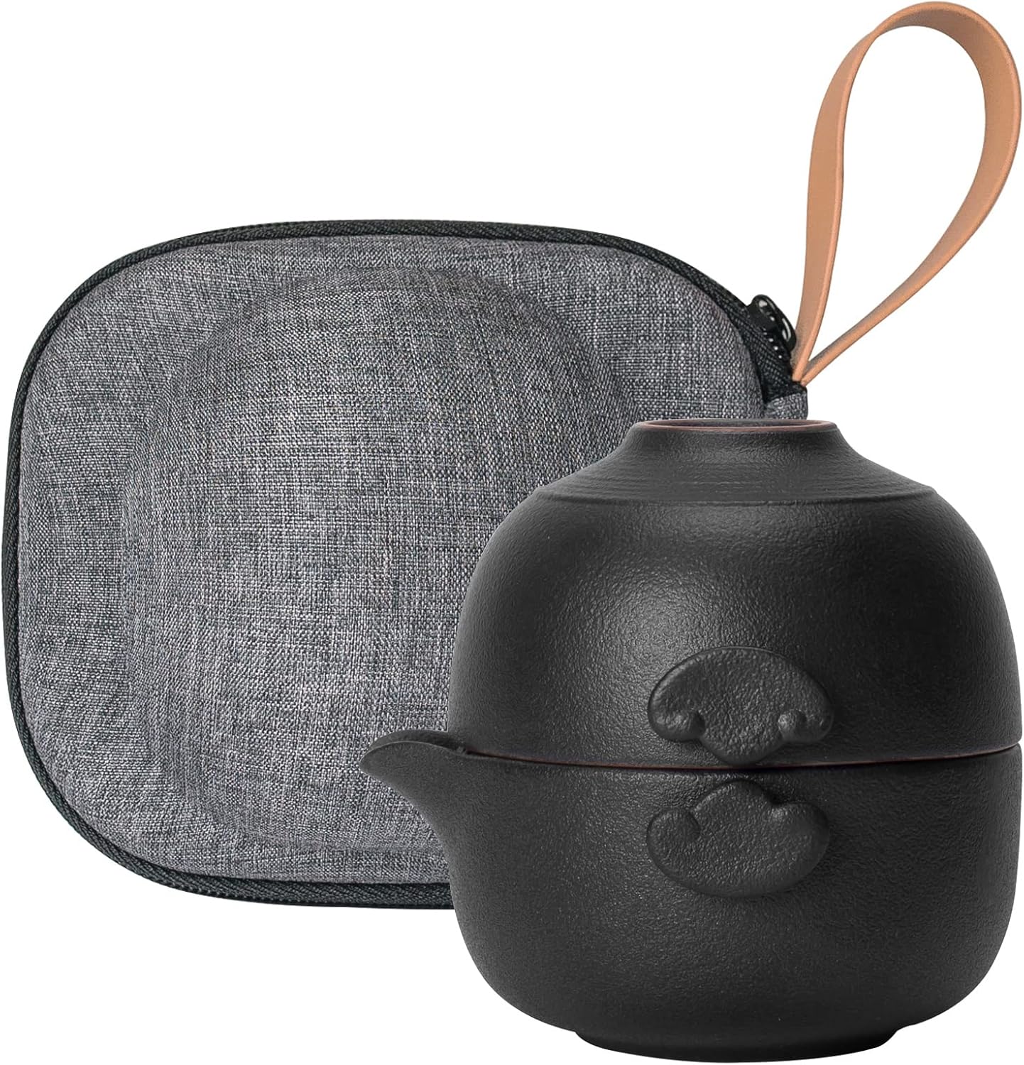 Chinese Travel Gaiwan Tea Set for One